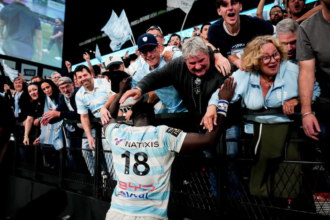 photo de la mêlée ciel & blanc