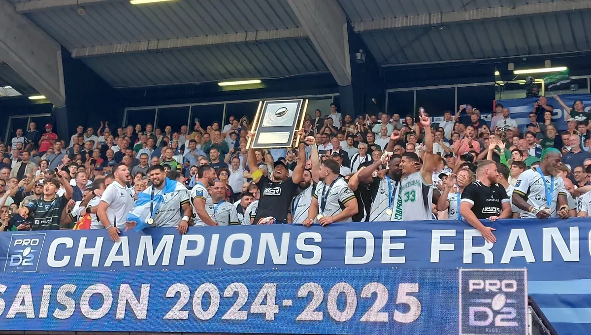 photo de l'us montauban champion pro d2